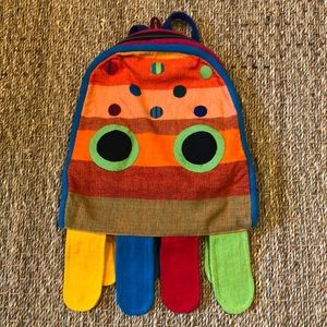 Barbara Samsoni jellyfish cloth backpack